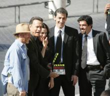 Tunnelmia Enkelit ja Demonit -elokuvan kuvauksista