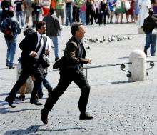 Tunnelmia Enkelit ja Demonit -elokuvan kuvauksista