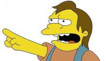 Nelson sanoi rumasti - Simpsonit keskellä kohua