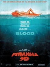 Piranha 3D juliste - uudenkarheaa nostalgiaa